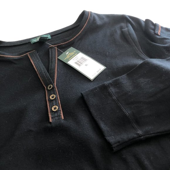 LAUREN JEANS CO. Long Sleeve Knit Top NWT Size XL - Picture 4 of 6